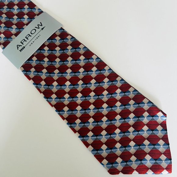 ARROW 100% Silk Tie NWT - Picture 1 of 3